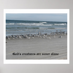 Les créatures de Dieu ne sont jamais seules Poster