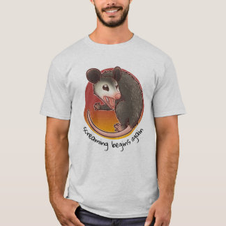 Les cris reprennent le T-shirt opossum