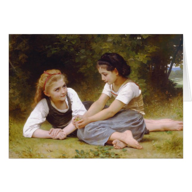 Les cueilleurs de noix par William Adolphe Bouguer (Devant horizontal)