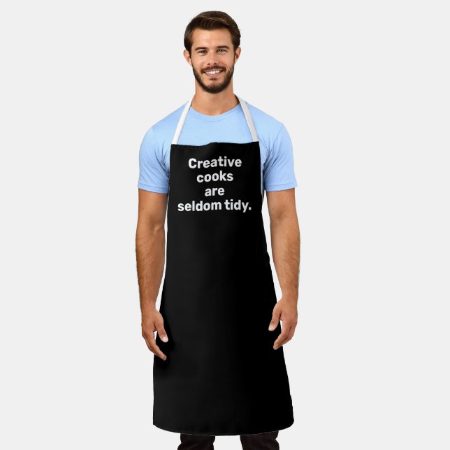 Les cuisiniers créatifs sont rarement des tabliers (Porté)