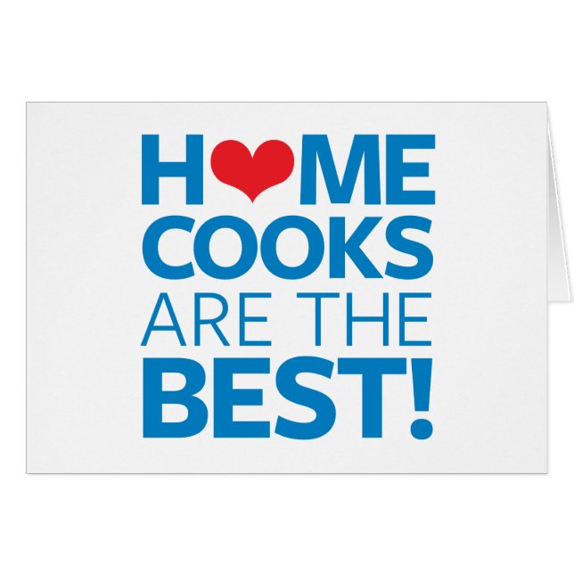 Les cuisiniers de maison sont le meilleur (Devant horizontal)