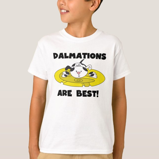 Les Dalmations sont les meilleurs T-shirts (Devant)