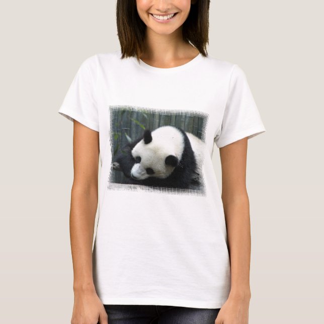 Les dames d'ours panda ont adapté le T-shirt (Devant)