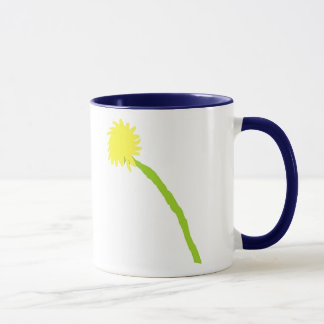 "Les Dandelions sont aussi des fleurs" mug (Droite)