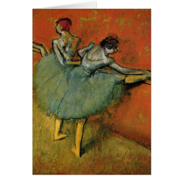 Les danseurs à la barre par Edgar Germain Hilaire (Devant)