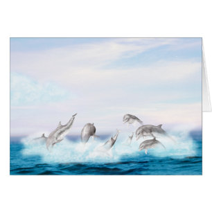 Les dauphins qui sautent