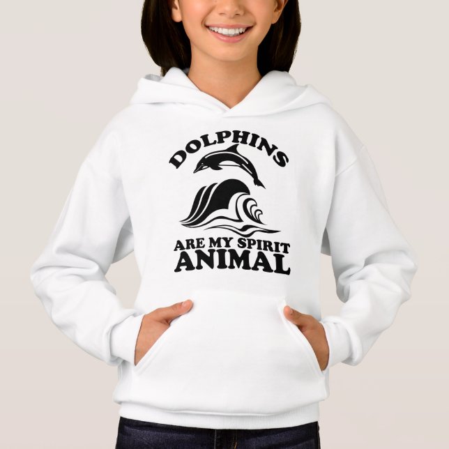 Les dauphins sont mon animal spirituel (Devant)