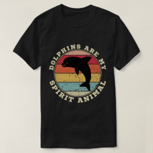 Les dauphins sont mon esprit Animal T-Shirt