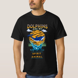 Les dauphins sont mon esprit Animal T-shirt