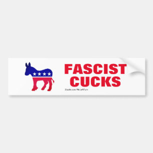 Les Démocrates Sont Un Sticker À Cucks Fasciste