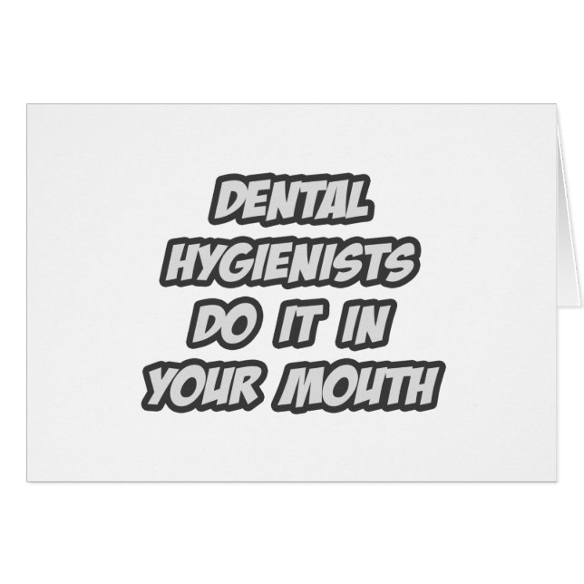 Les Dentistes Le Font Dans Votre Bouche (Devant horizontal)