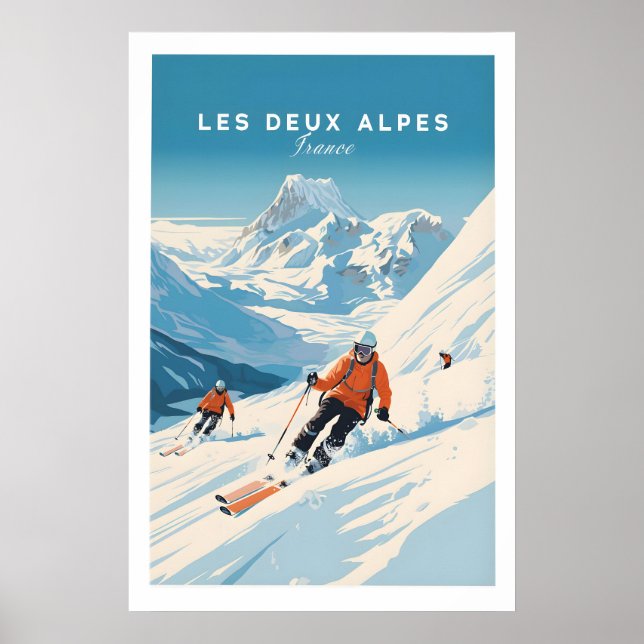 Les Deux Alpes Affiche 1 (Devant)