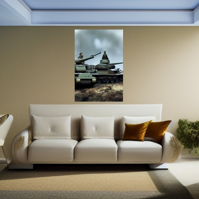 Les deux réservoirs | AI Art Poster (Créateur téléchargé)