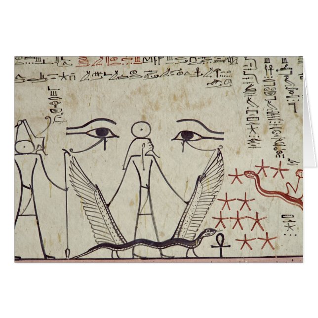 Les deux yeux mystiques, de la tombe de (Devant horizontal)