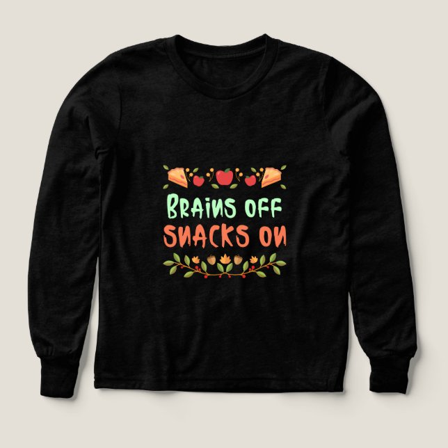 Les devoirs d'aujourd'hui Manger Tout-l'école paus (Motif recto)