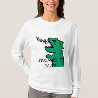 Les DINOSAURES VONT douille de sweat - shirt à