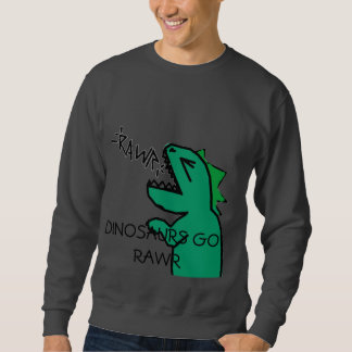 Les DINOSAURES VONT le sweatshirt des hommes de