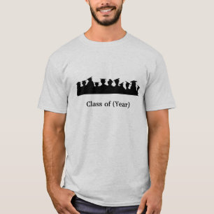 Les diplômés Silhouettes Tshirt Personnaliser L'an