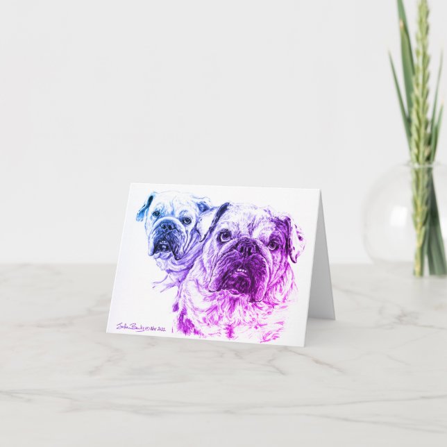 Les Divas Chauves : Cartes vierges (Devant)