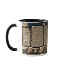 Les Dix Commandements Café Mug