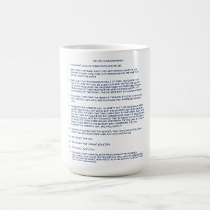 Les Dix Commandements / Tasse