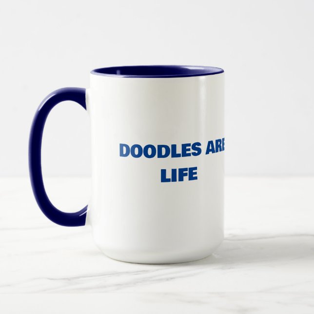 Les Doodles sont des mugs de vie (Gauche)
