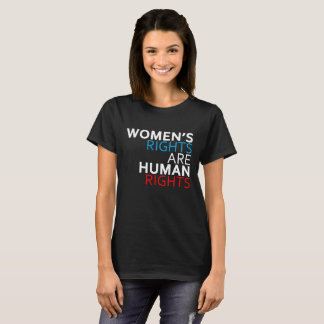 Les droits de la femme sont le T-shirt des femmes
