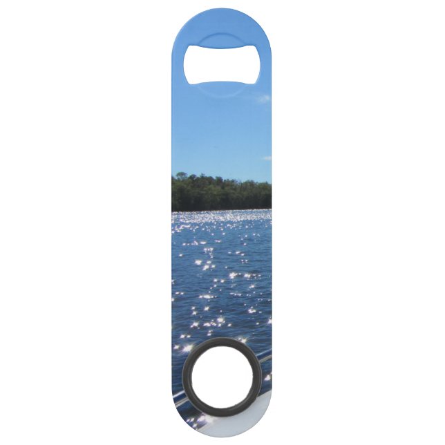 Les eaux bleues de scintillement de Vermilion de (Dos)