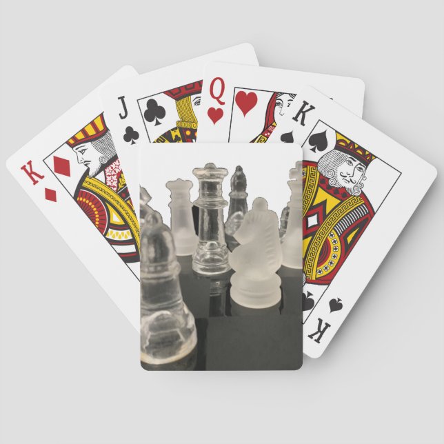 Les Échecs De Cartes De Jeu Classiques. (dos)