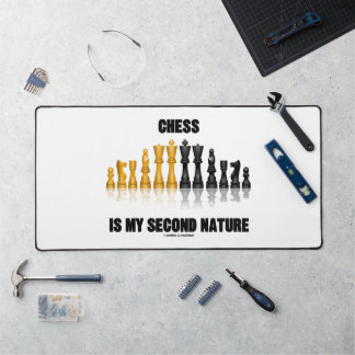 Les Échecs Est Mon Deuxième Jeu D'Échecs Reflet De