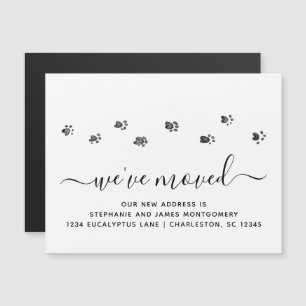 Les Empreintes de pattes marchent Moving New Addre