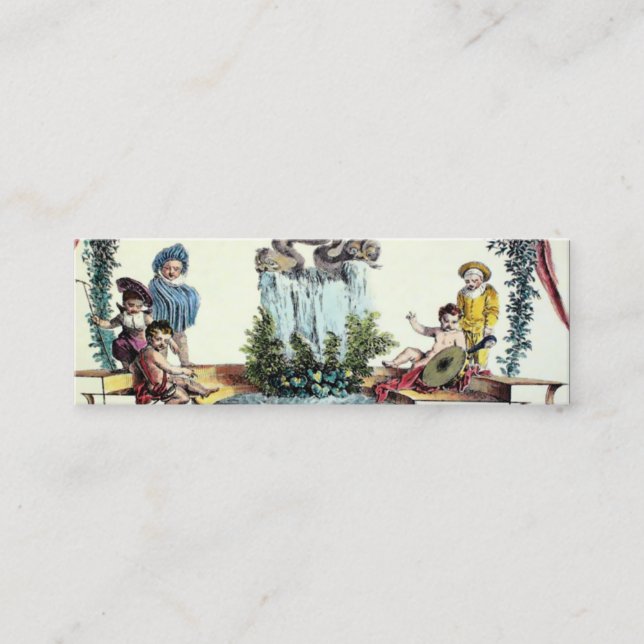 Les Enfans - Petite carte d'appel (Devant)