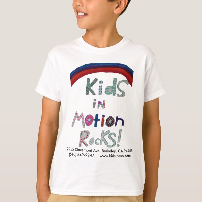 Les enfants d'Anna dans le T-shirt de mouvement (Devant)