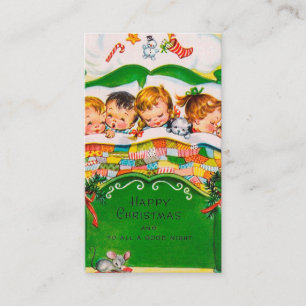 Les enfants de vacances de Noël ajoutent la carte