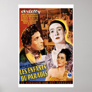 Les Enfants du Paradis 1945 Affiche de film PRINT