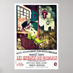 Les Enfants du Paradis 1945 Affiche de film PRINT