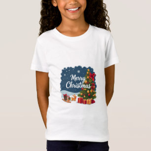 "Les enfants Joyeux T-shirt de Noël - Festive vaca