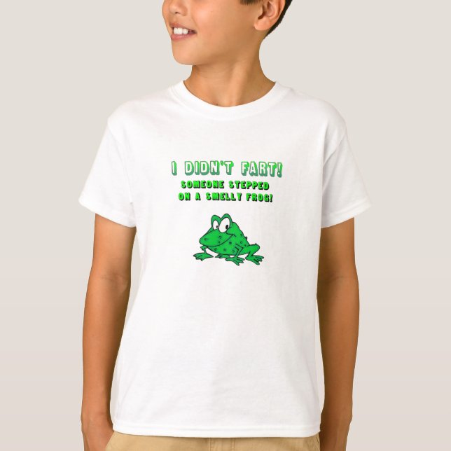 Les enfants Odeur grenouille T-shirt (Devant)