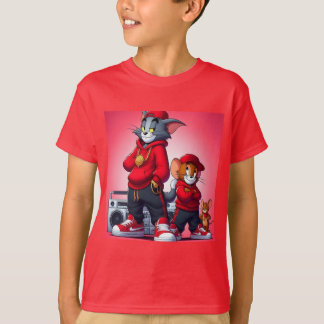 Les enfants tom et Jerry T-Shirt
