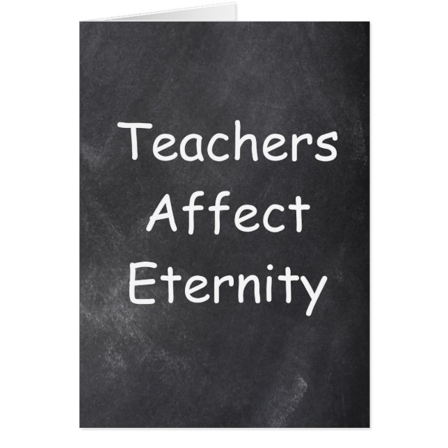 Les enseignants affectent Eternity Chalkboard Desi (Devant)