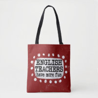 Les Enseignants Anglais Ont Plus De Sac fourre-tou