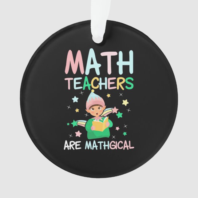 Les Enseignants En Mathématiques Sont Mathiques (devant)