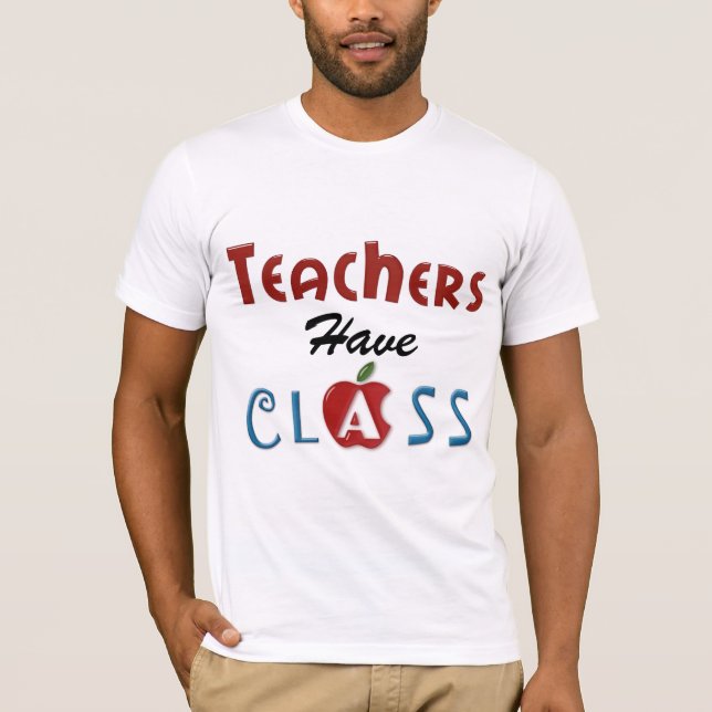 LES ENSEIGNANTS ONT UN T-SHIRT DE CLASSE (Devant)
