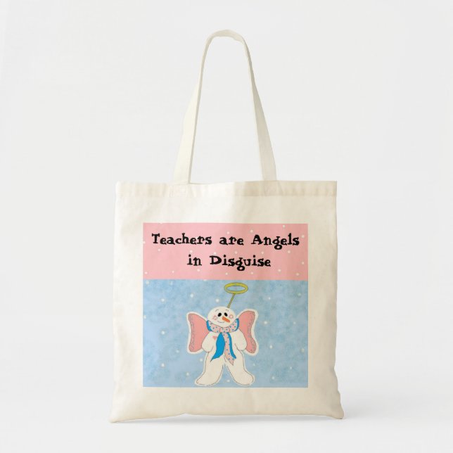 Les enseignants sont des anges - Sac fourre-tout d (Devant)