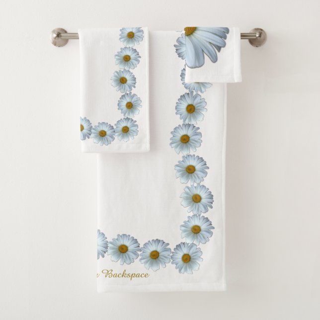 Les ensembles de serviette de marguerite ont (En situation)