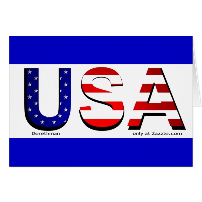 Les Etats-Unis (carte) (Devant horizontal)