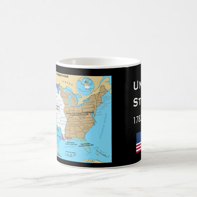 Les Etats-Unis * tasse d'expansion (Centre)