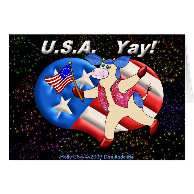 Les Etats-Unis Yay ! (Devant horizontal)