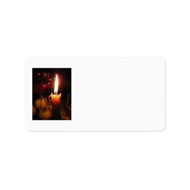 Les Étiquettes de adresse de la nuit silencieuse (Devant)