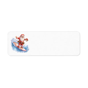 Les Étiquettes de adresse de Père Noël